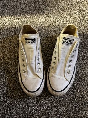 Converse woman Slip-On Canvas Sneakers in White